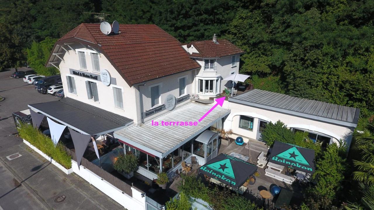 Mamie Jane Suite Deluxe Face Au Lac Tresserve Exteriör bild